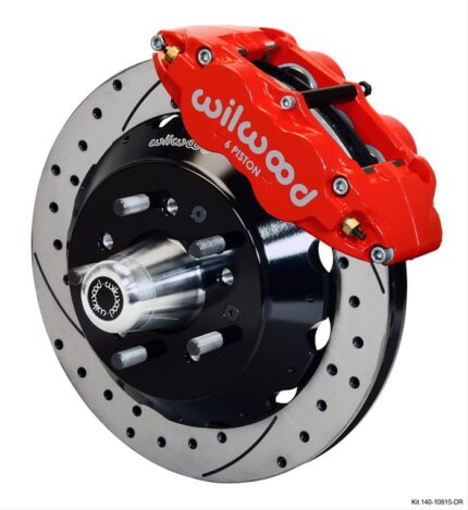 Wilwood Forged Narrow Superlite 6R Big Brake Front Brake Kits 140-10219-DR