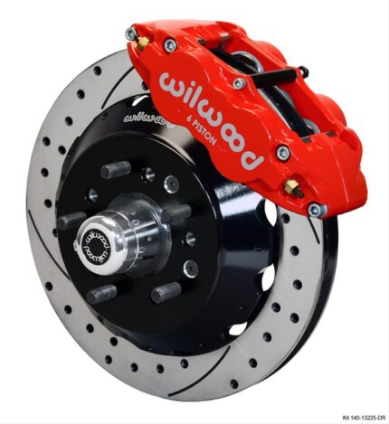 Wilwood Forged Narrow Superlite 6R Big Brake Front Brake Kits 140-13225-DR