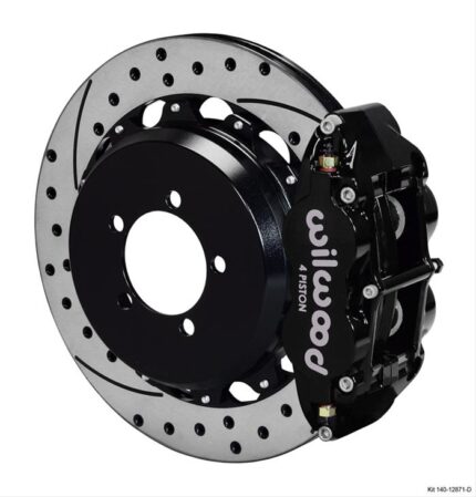 Wilwood Forged Narrow Superlite 4R Big Brake Rear Brake Kits 140-12871-D