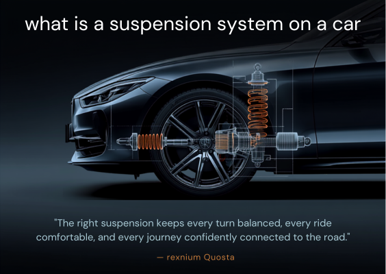 what is a suspension system on a car