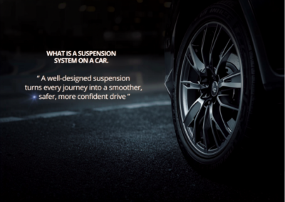 what is a suspension system on a car