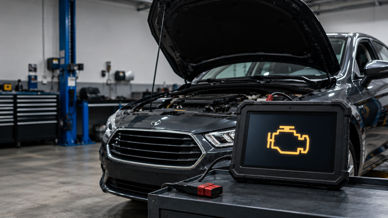 is it safe to drive with check engine light on