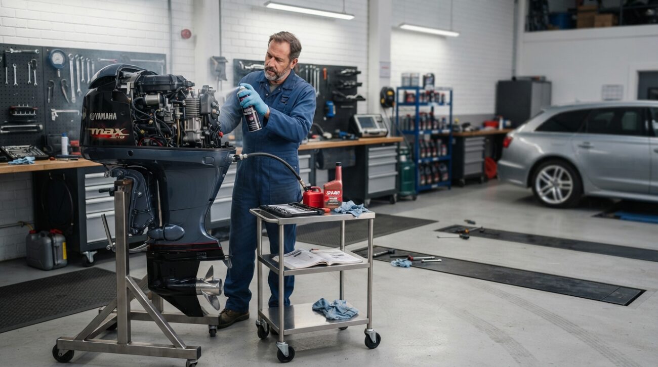 how to winterize a 2 stroke outboard motor